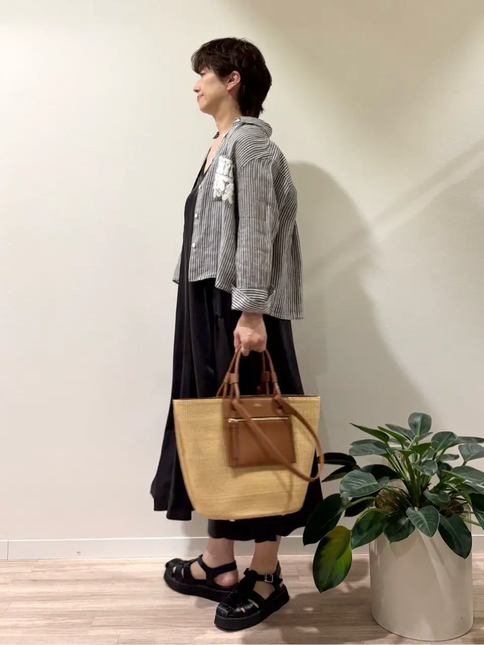 ONWARD CROSSET SELECT 照木 コーディネート画像