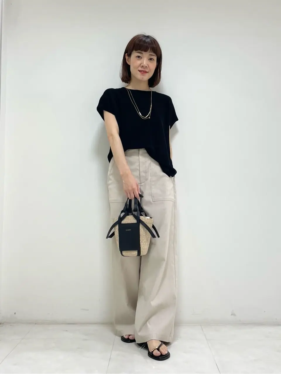 ONWARD CROSSET SELECT 岡田 コーディネート画像