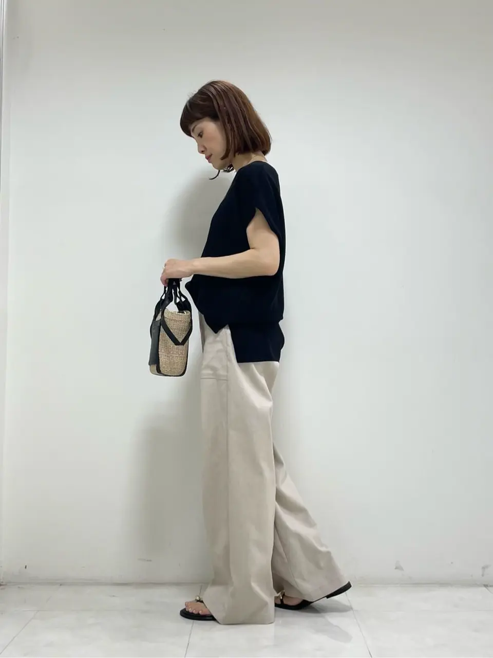 ONWARD CROSSET SELECT 岡田 コーディネート画像