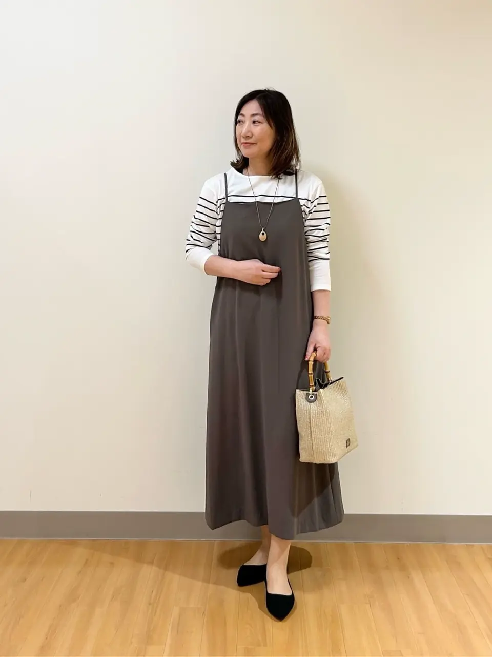 ONWARD CROSSET SELECT TAKI コーディネート画像