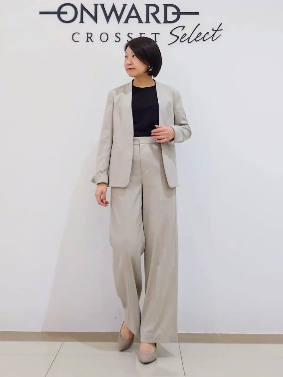 ONWARD CROSSET SELECT スタッフ コーディネート画像