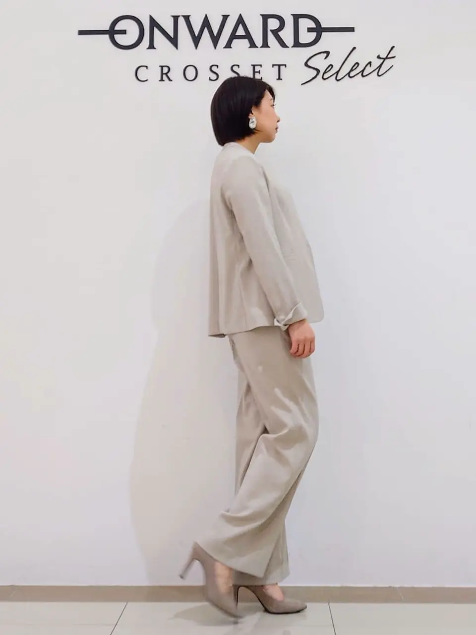 ONWARD CROSSET SELECT スタッフ コーディネート画像