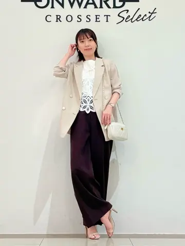 ONWARD CROSSET SELECT スタッフ コーディネート画像