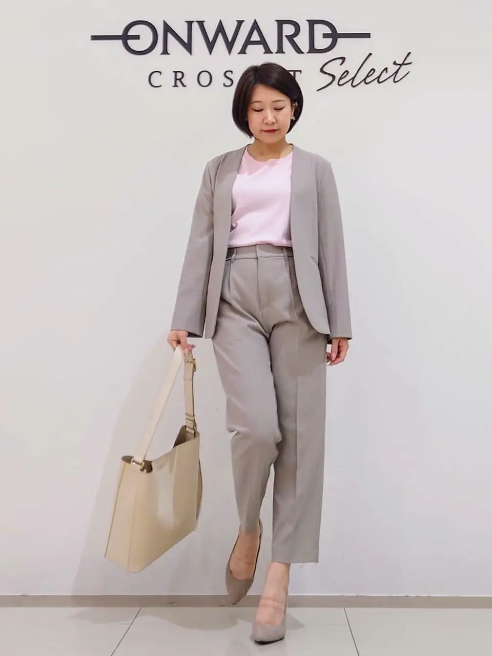 ONWARD CROSSET SELECT スタッフ コーディネート画像