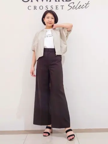 ONWARD CROSSET SELECT スタッフ コーディネート画像