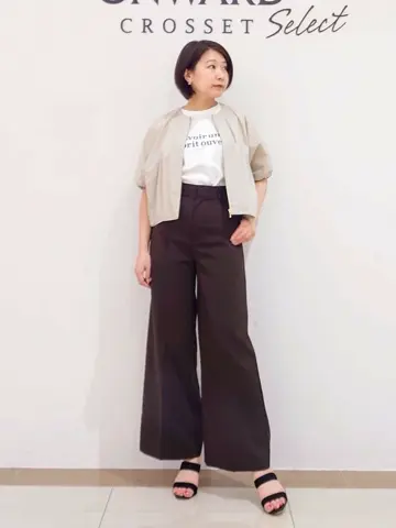 ONWARD CROSSET SELECT スタッフ コーディネート画像