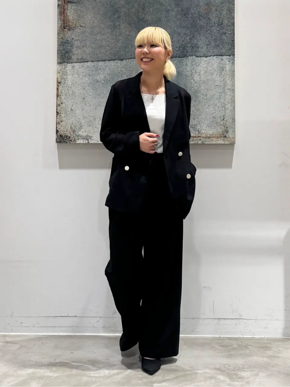 ONWARD CROSSET SELECT 石井 コーディネート画像