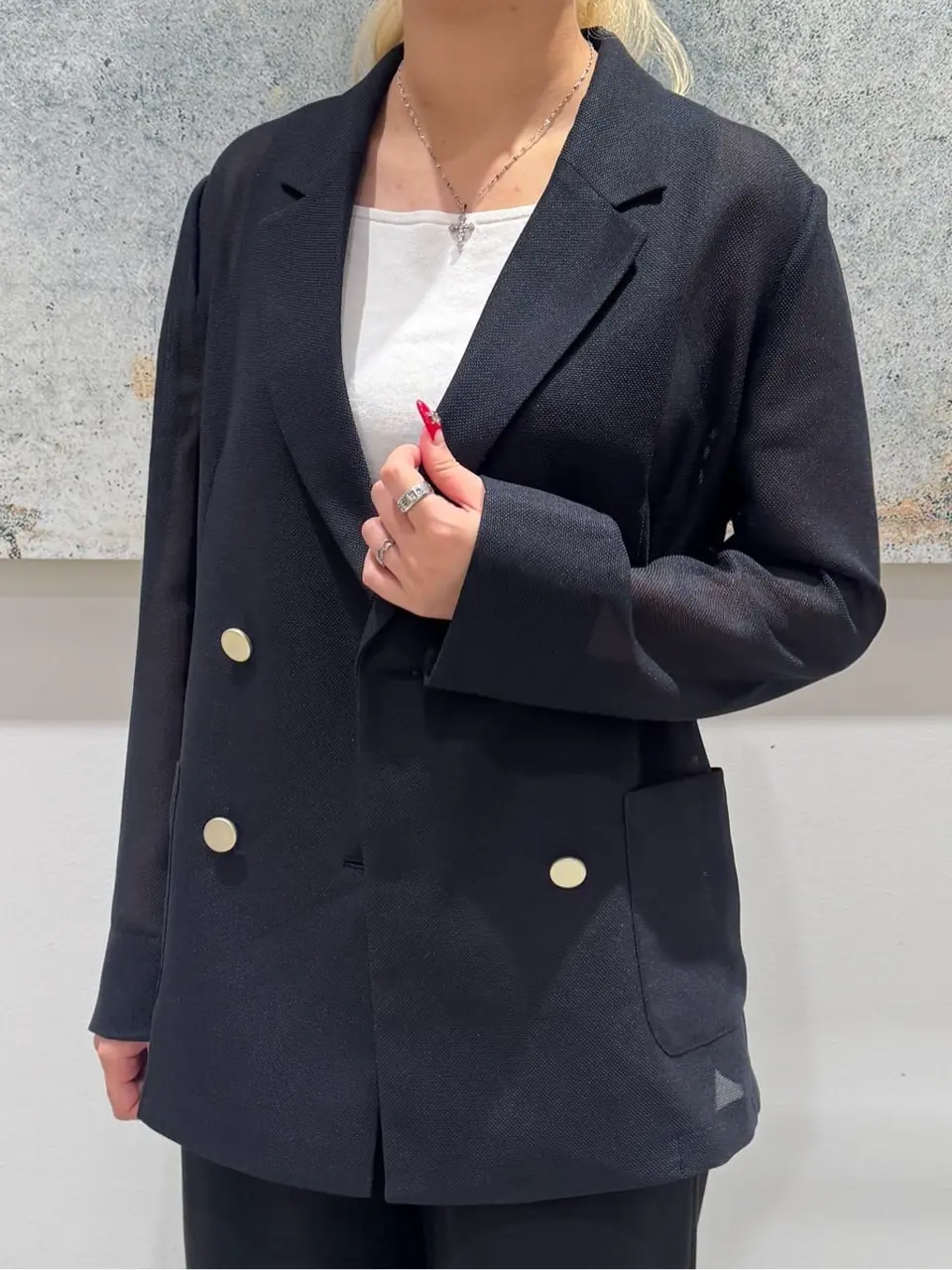 ONWARD CROSSET SELECT 石井 コーディネート画像