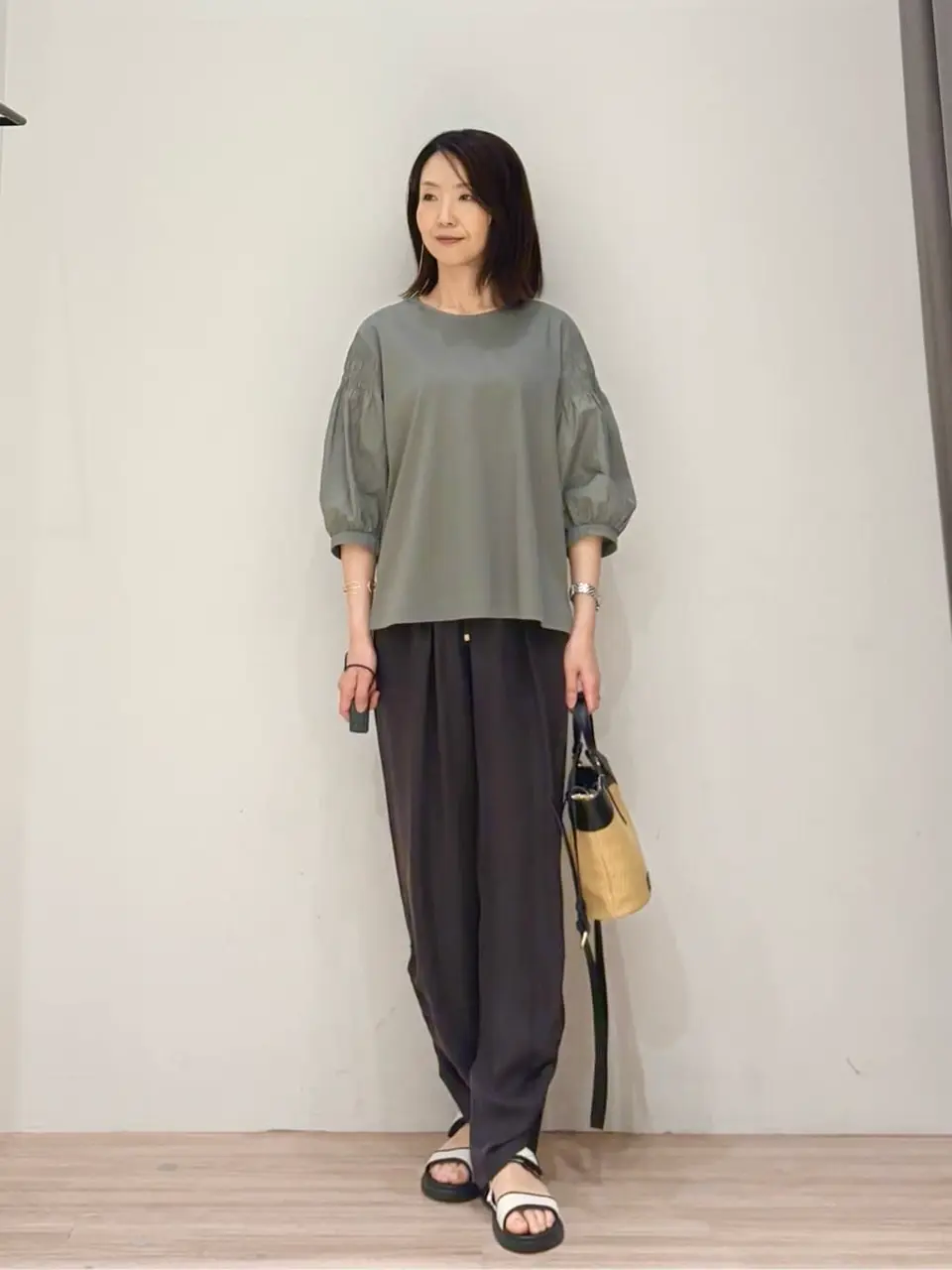 ONWARD CROSSET SELECT YOSHIDA コーディネート画像