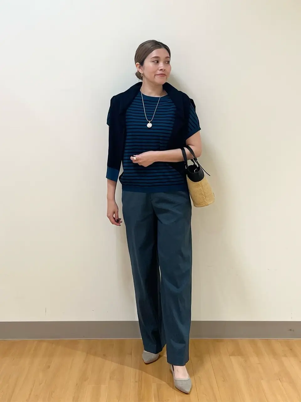 ONWARD CROSSET SELECT TAMAGAWA コーディネート画像