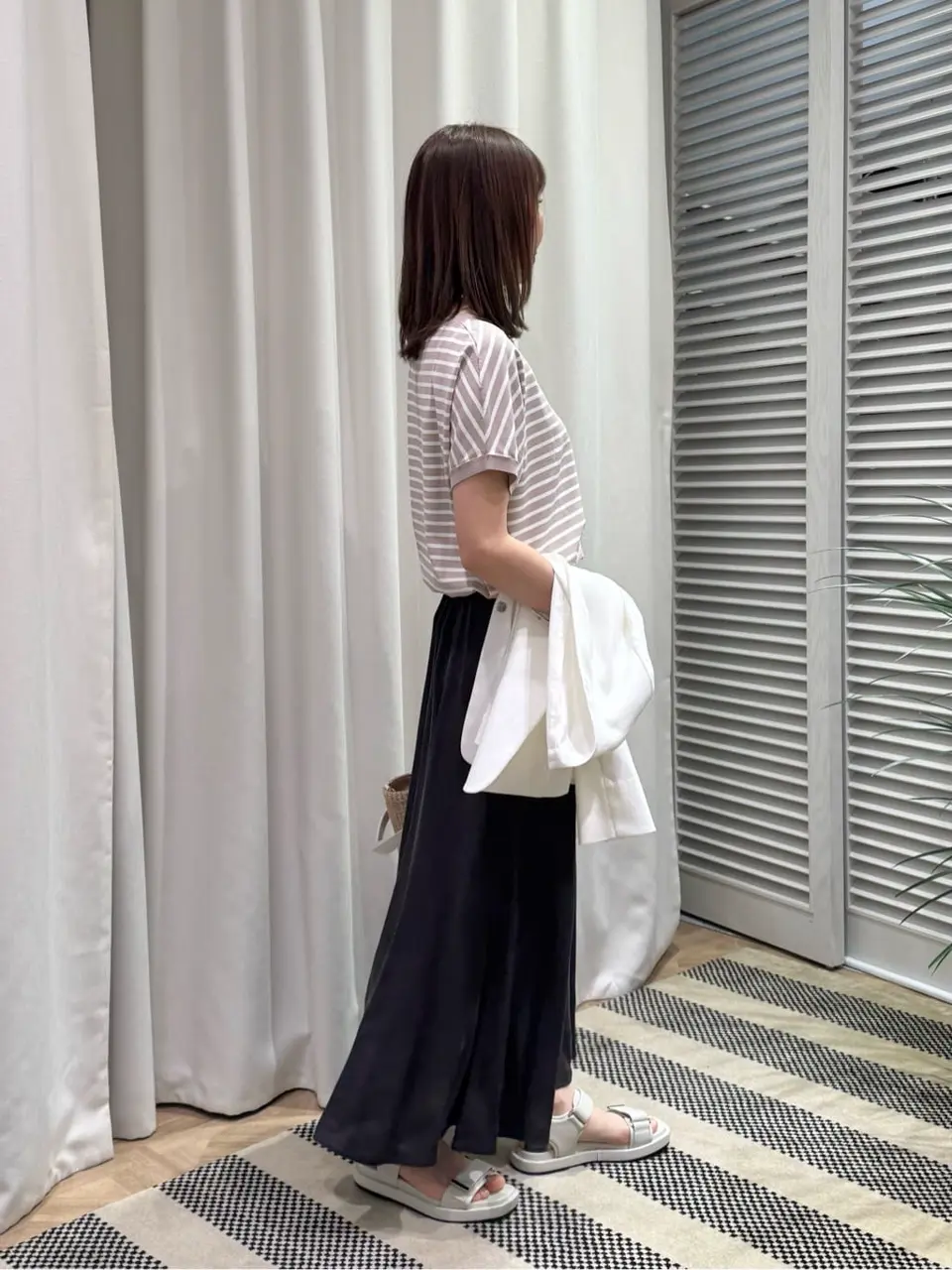 ONWARD CROSSET SELECT KURIYAMA コーディネート画像