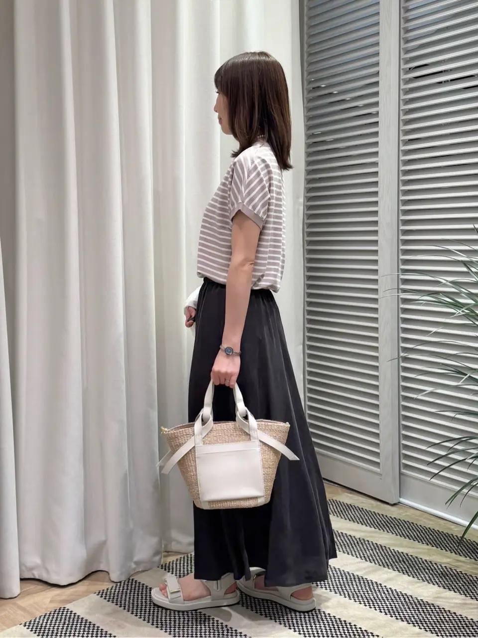 ONWARD CROSSET SELECT KURIYAMA コーディネート画像