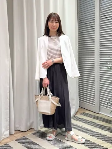 ONWARD CROSSET SELECT KURIYAMA コーディネート画像