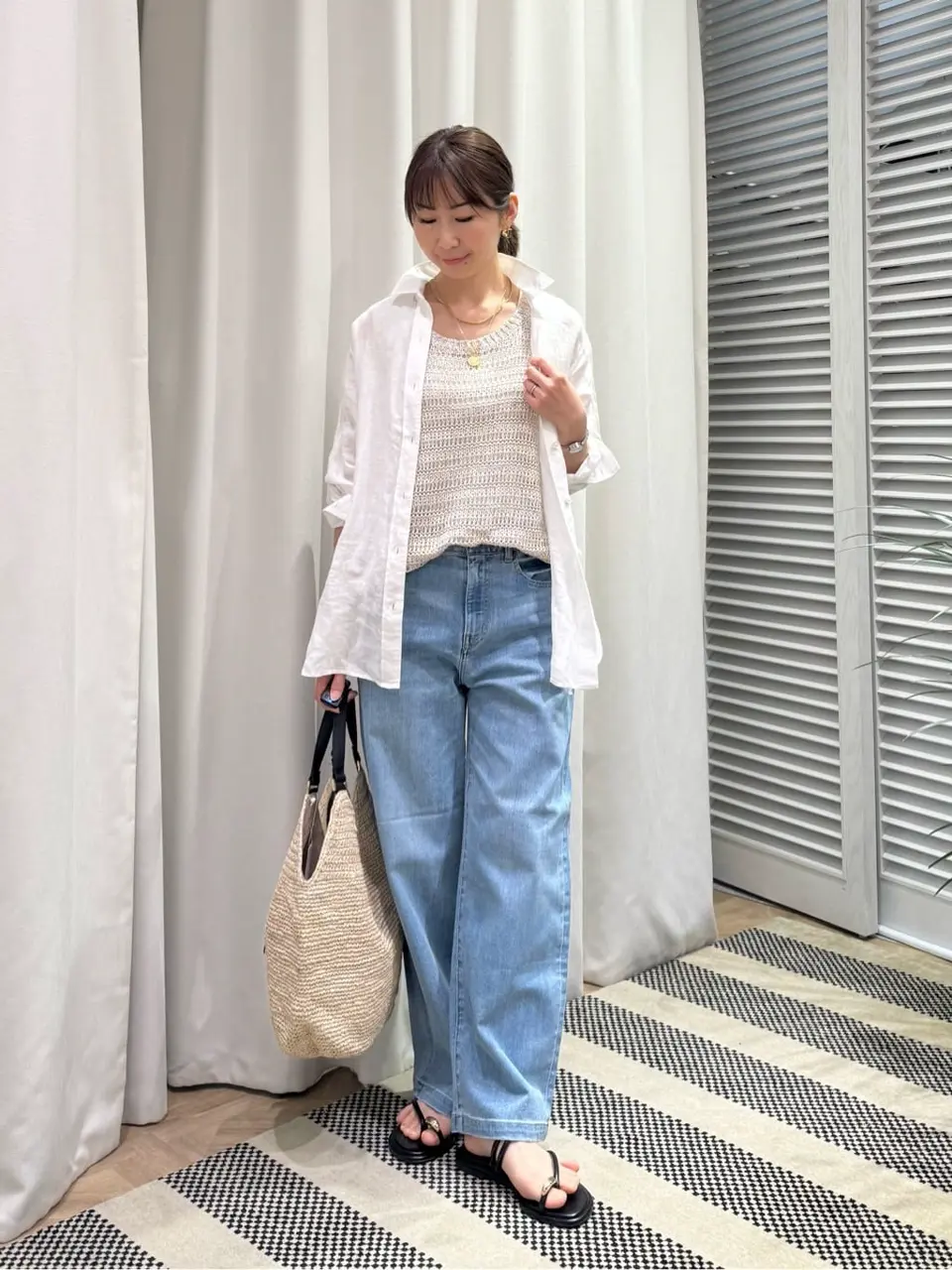 ONWARD CROSSET SELECT KURIYAMA コーディネート画像