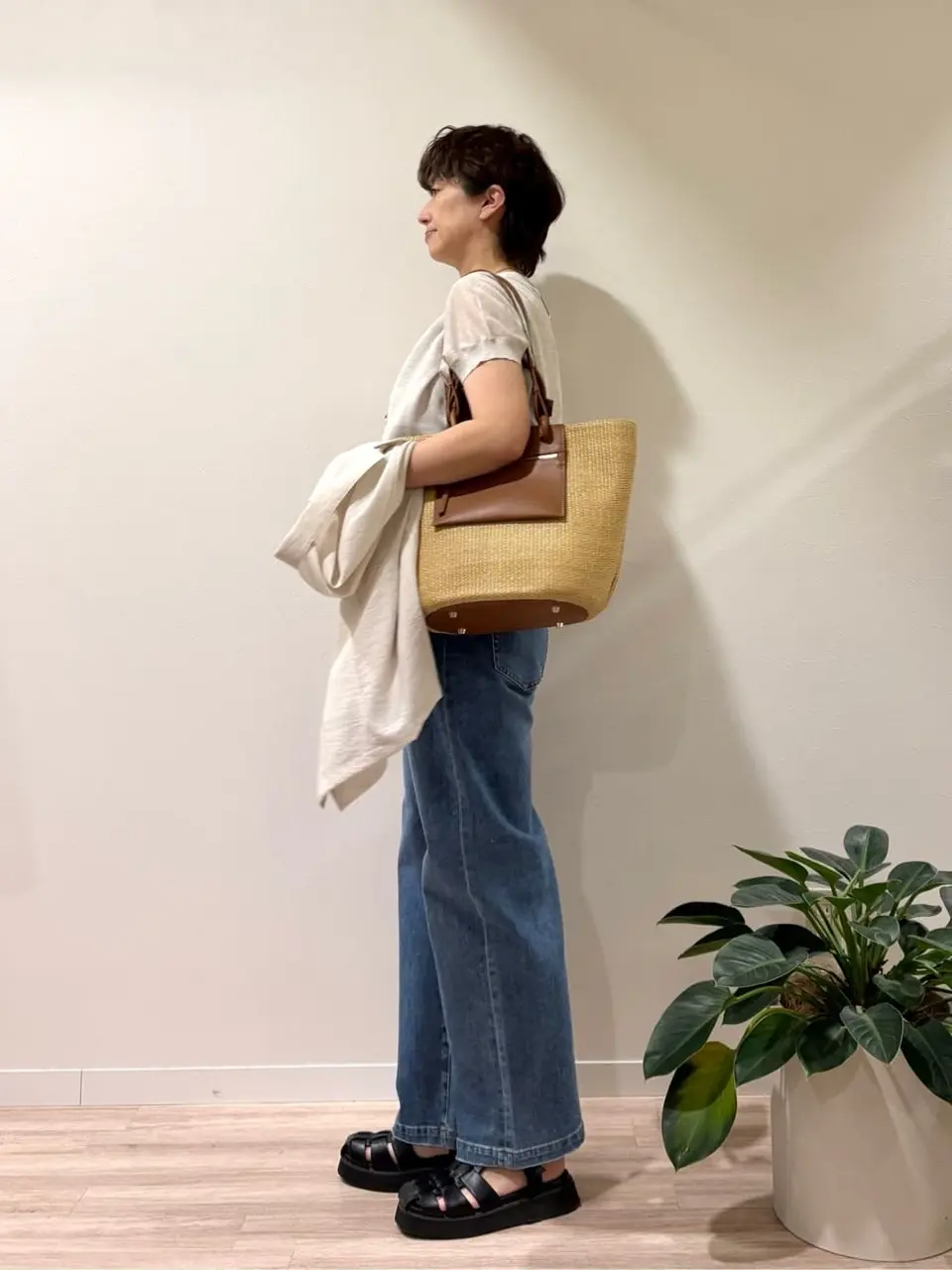 ONWARD CROSSET SELECT 照木 コーディネート画像