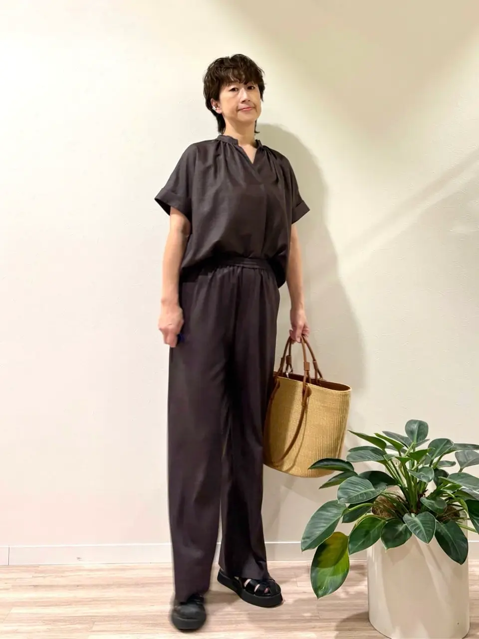 ONWARD CROSSET SELECT 照木 コーディネート画像