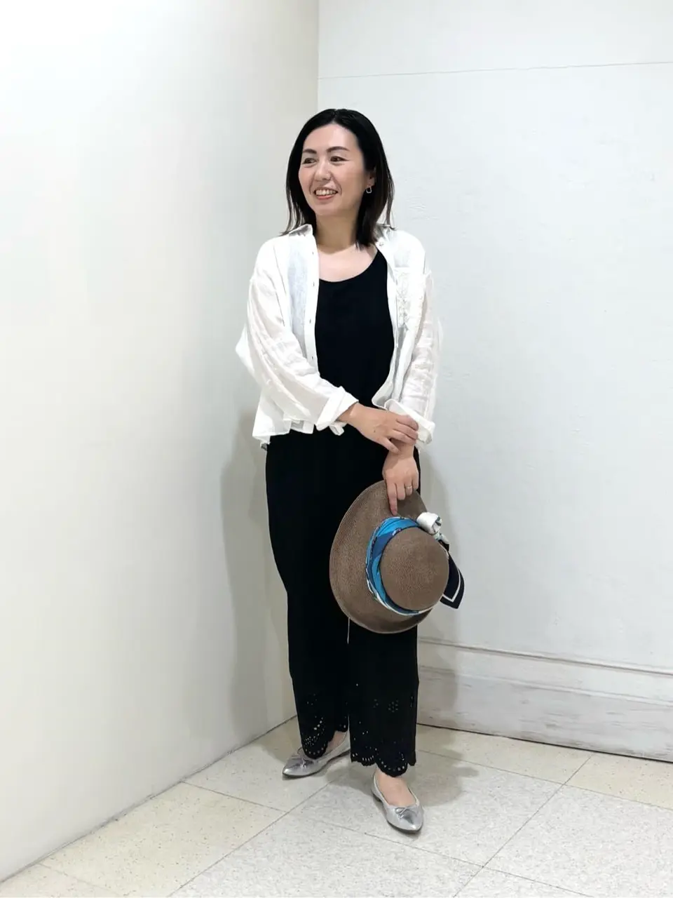 ONWARD CROSSET SELECT 野村 コーディネート画像