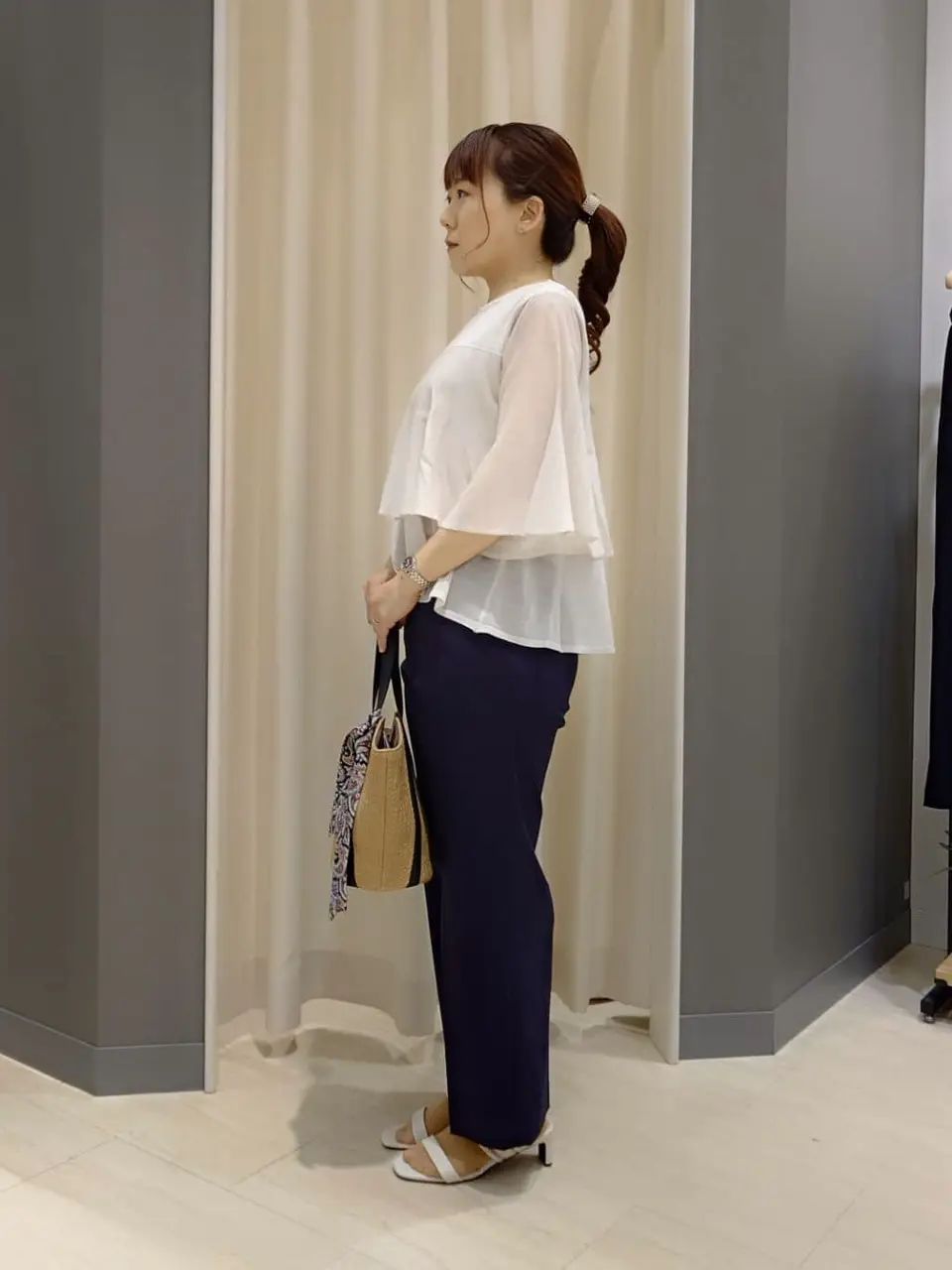 ONWARD CROSSET SELECT 丸川 コーディネート画像