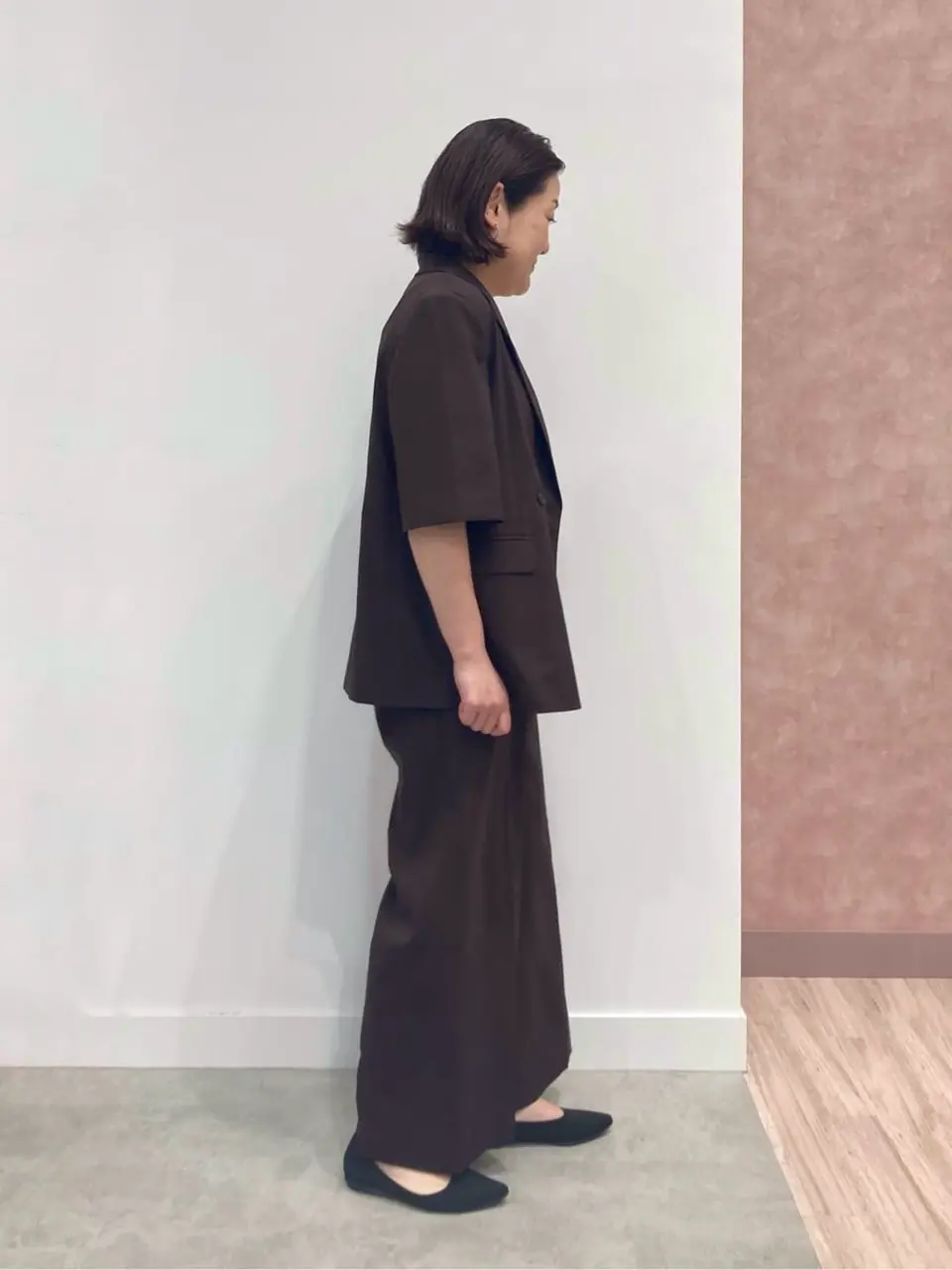 ONWARD CROSSET SELECT 野村 コーディネート画像