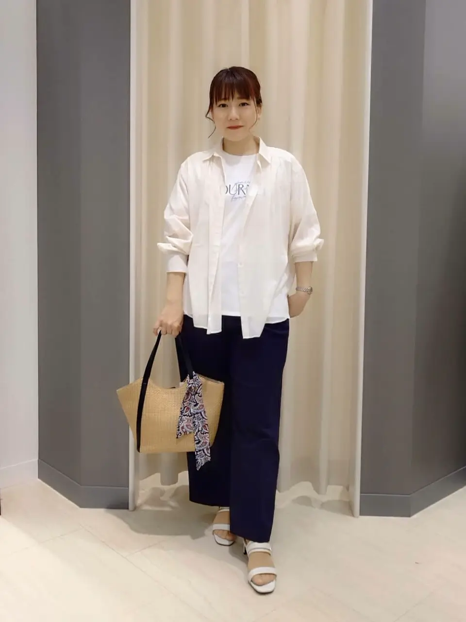 ONWARD CROSSET SELECT 丸川 コーディネート画像