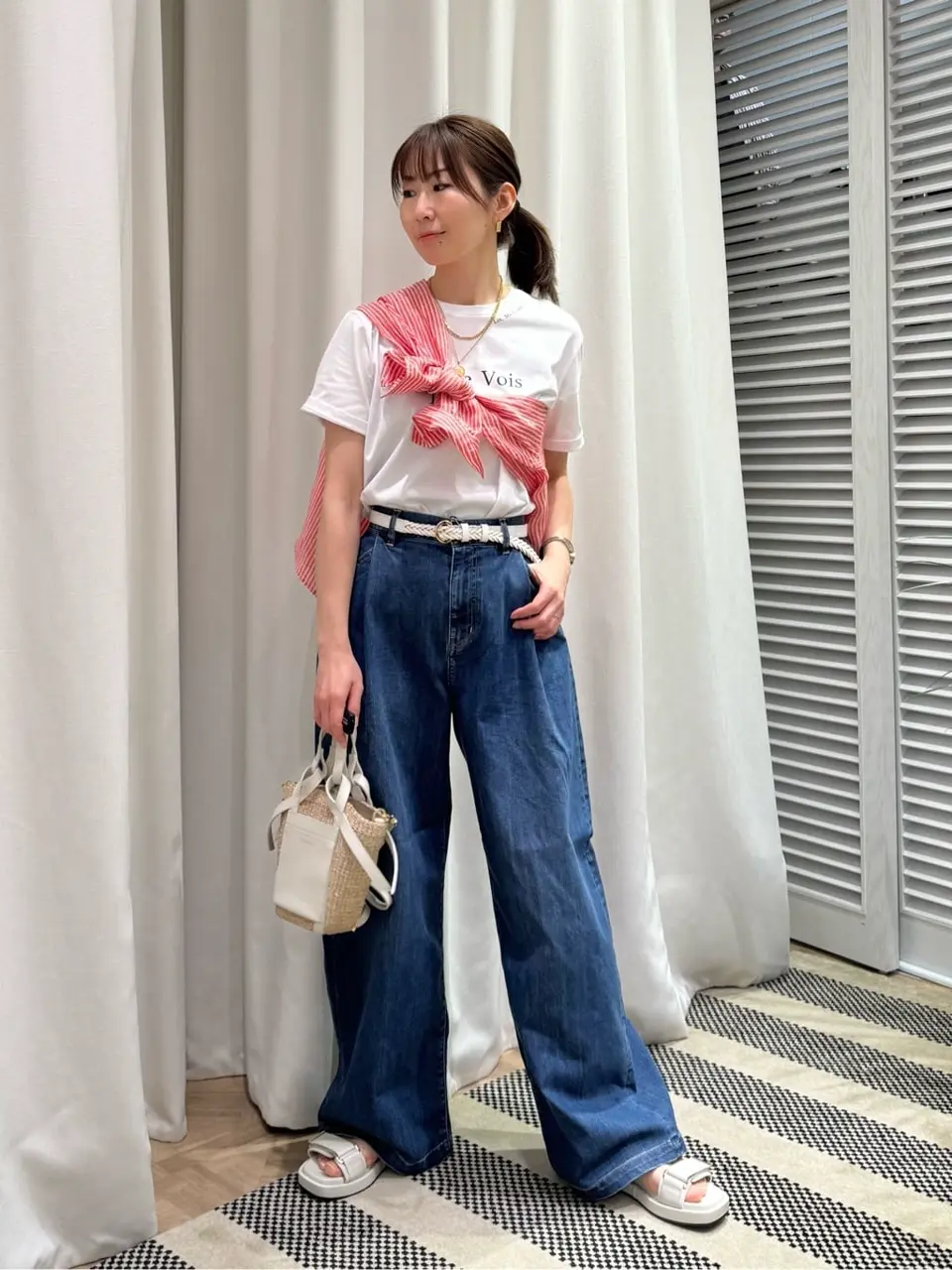 ONWARD CROSSET SELECT KURIYAMA コーディネート画像