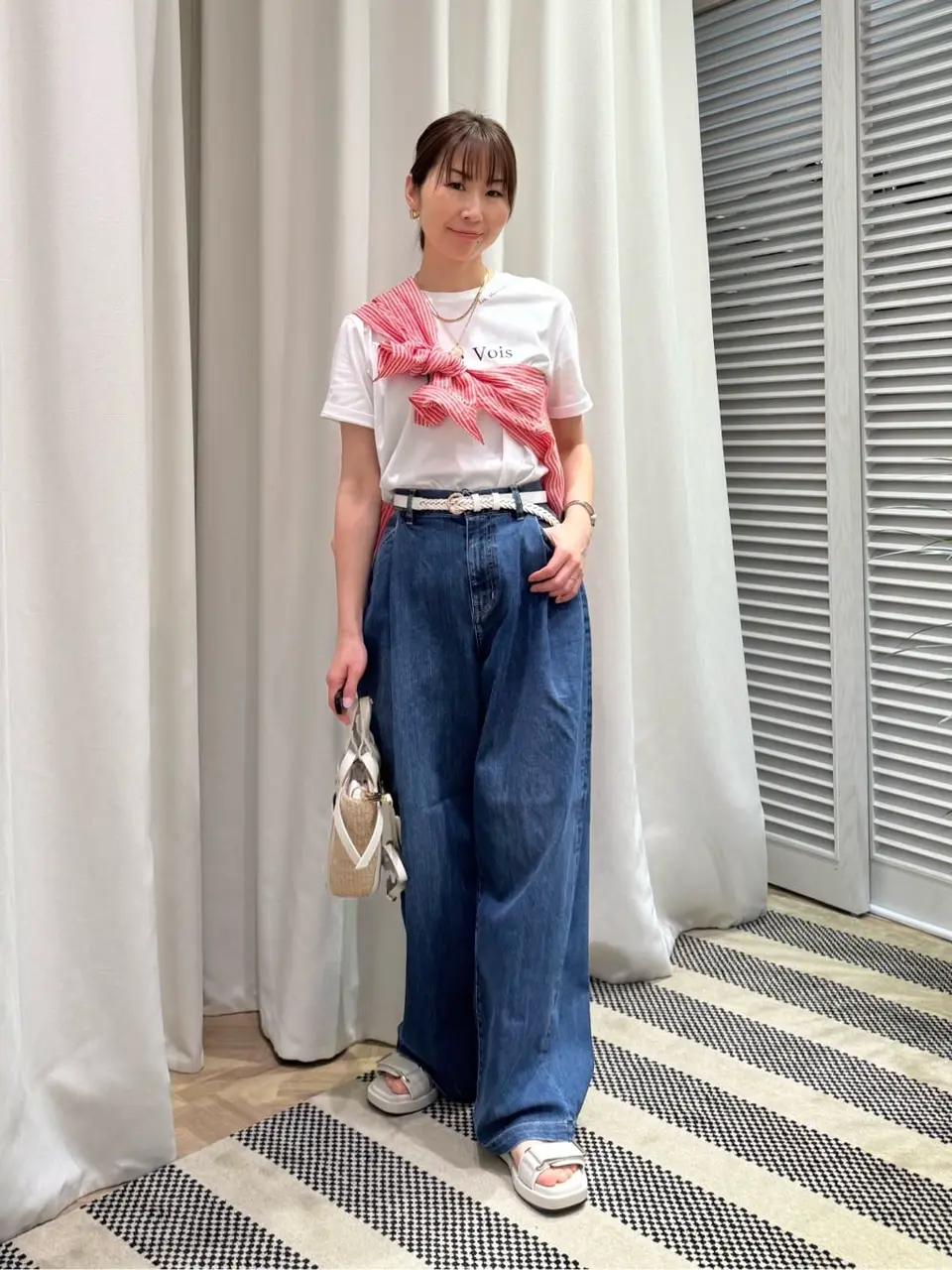 ONWARD CROSSET SELECT KURIYAMA コーディネート画像