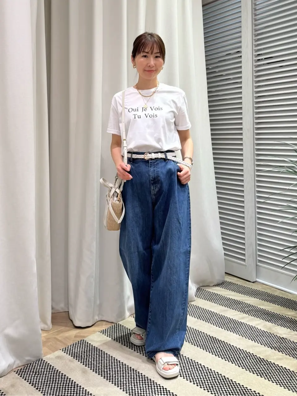 ONWARD CROSSET SELECT KURIYAMA コーディネート画像