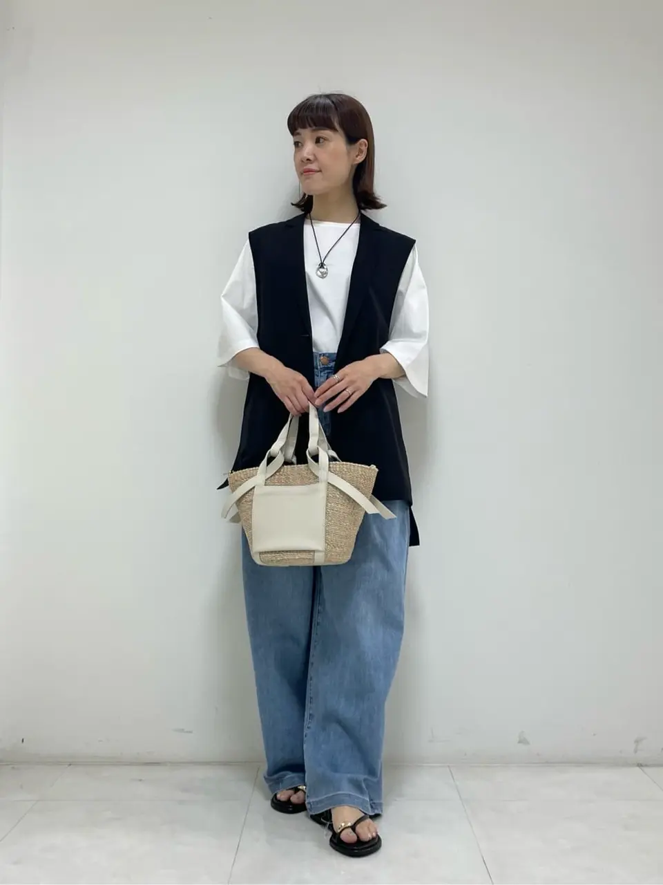 ONWARD CROSSET SELECT 岡田 コーディネート画像