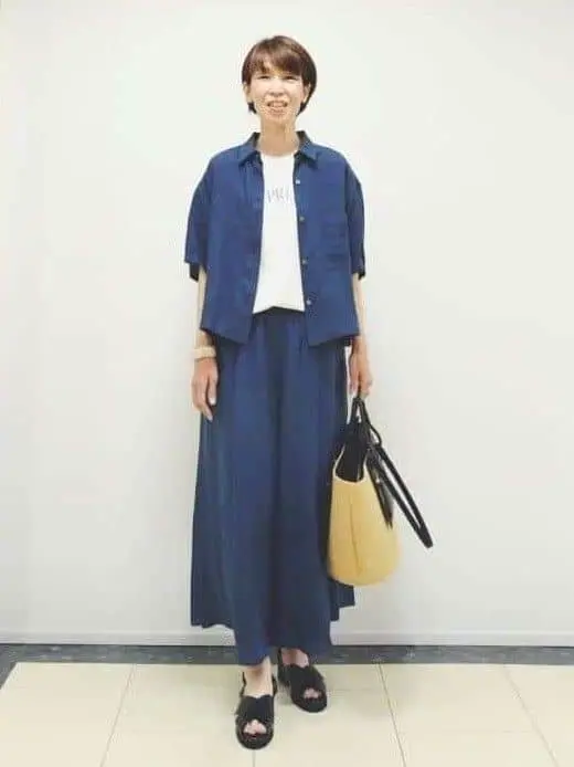 ONWARD CROSSET SELECT 宗田 コーディネート画像