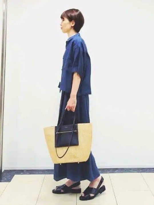 ONWARD CROSSET SELECT 宗田 コーディネート画像