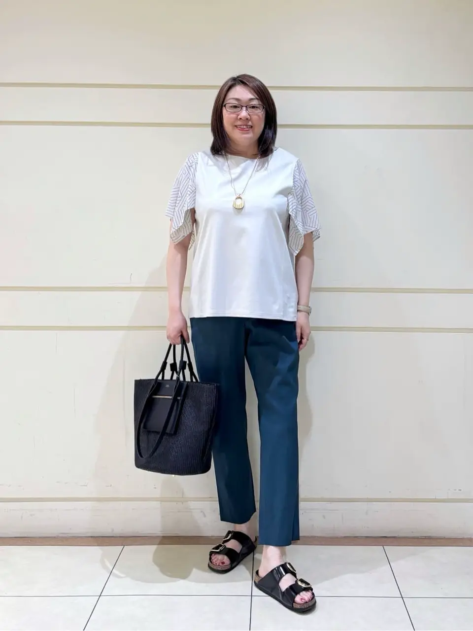 ONWARD CROSSET SELECT 山崎 コーディネート画像