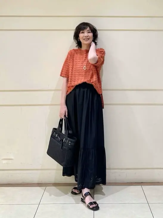 ONWARD CROSSET SELECT maruri コーディネート画像