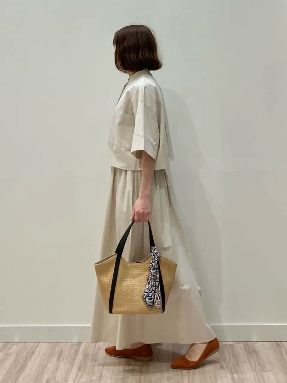 ONWARD CROSSET SELECT 林 コーディネート画像