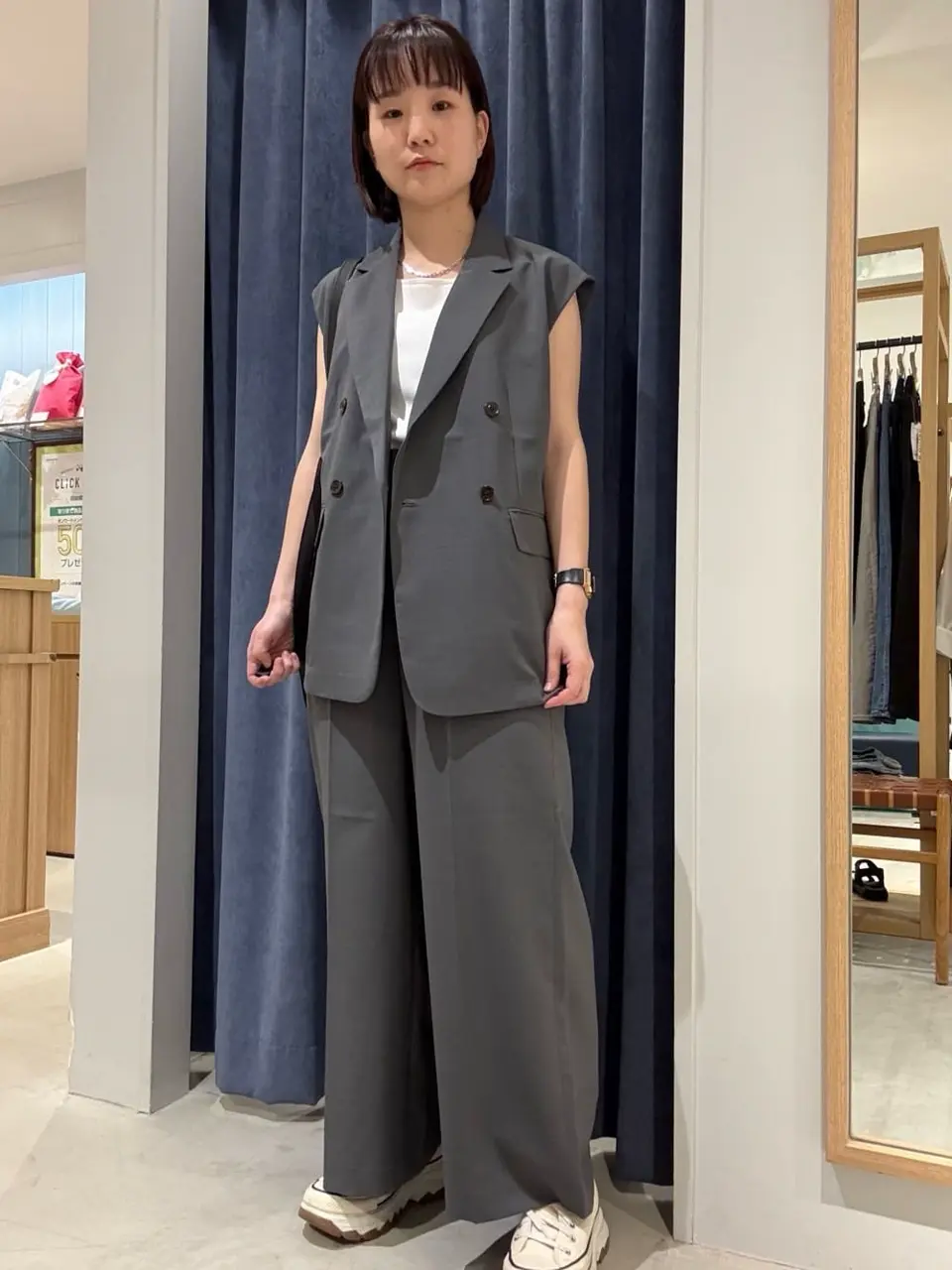 ONWARD CROSSET SELECT スタッフ コーディネート画像