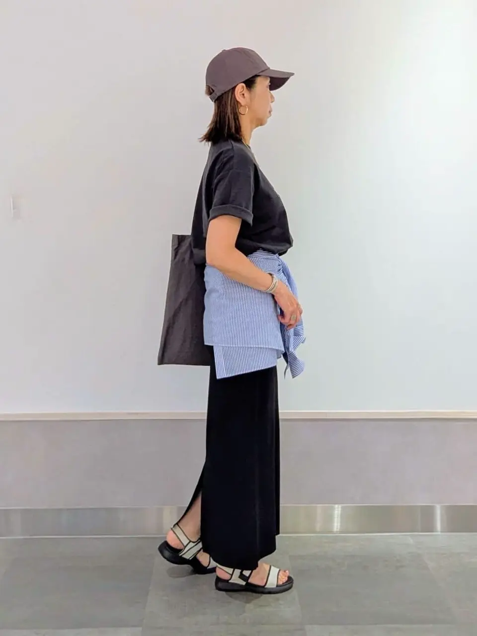 ONWARD CROSSET SELECT niwa コーディネート画像