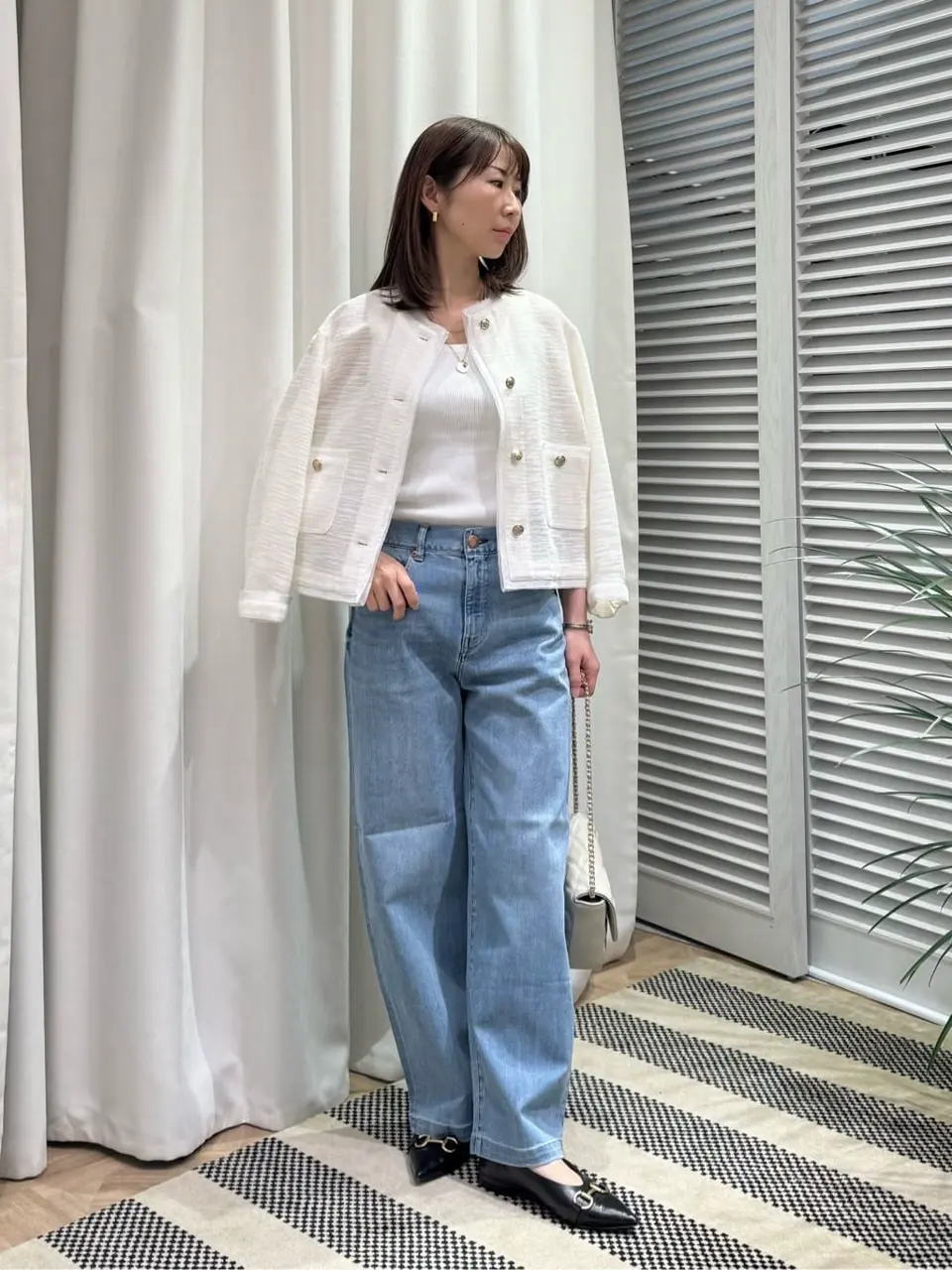 ONWARD CROSSET SELECT KURIYAMA コーディネート画像