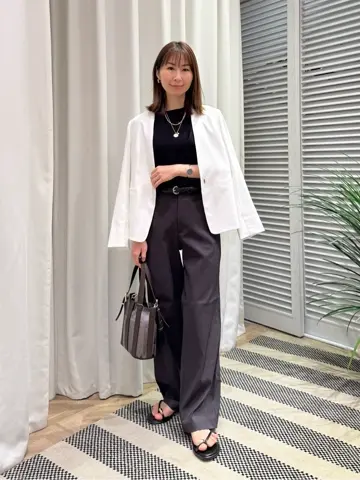 ONWARD CROSSET SELECT KURIYAMA コーディネート画像