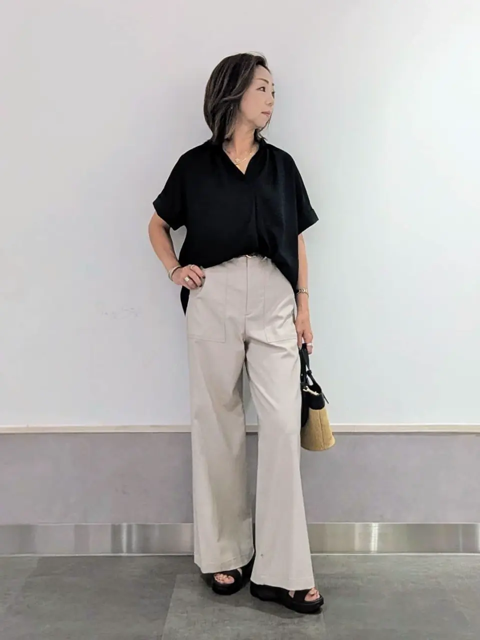 ONWARD CROSSET SELECT niwa コーディネート画像