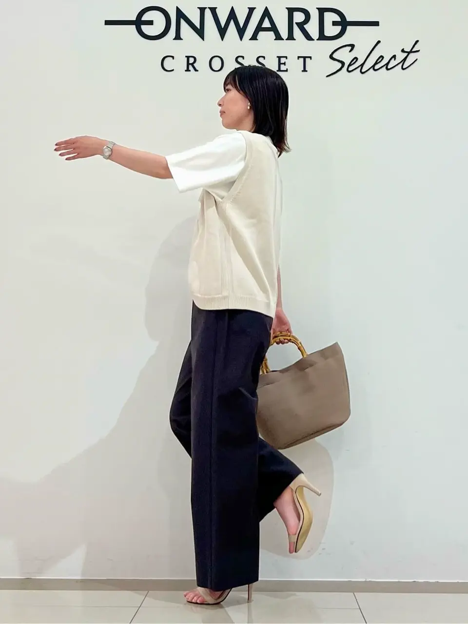 ONWARD CROSSET SELECT スタッフ コーディネート画像