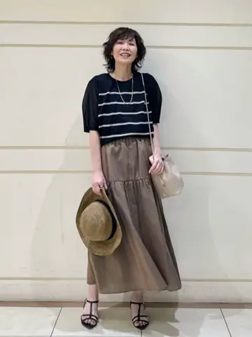 ONWARD CROSSET SELECT maruri コーディネート画像