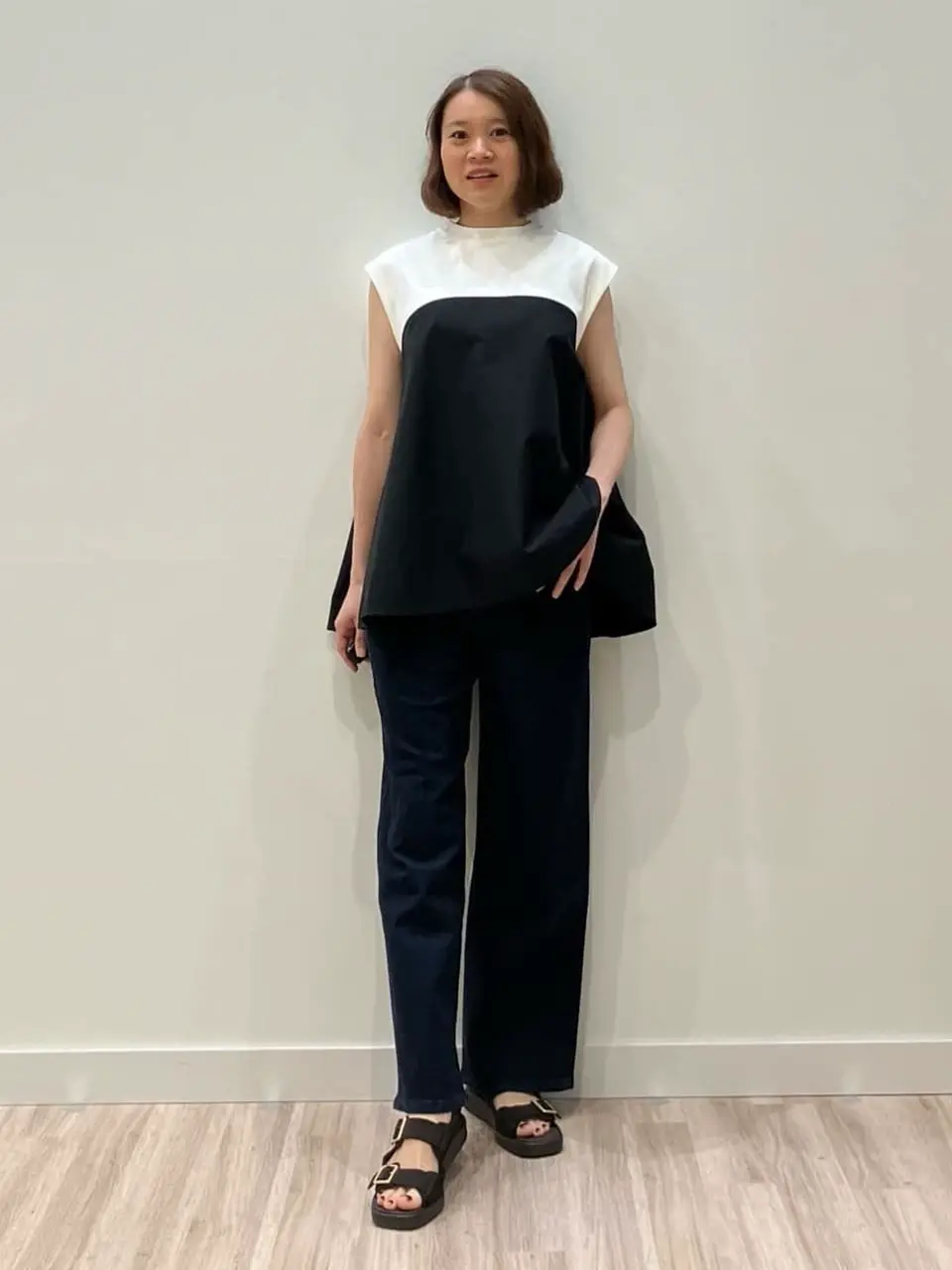 ONWARD CROSSET SELECT 林 コーディネート画像