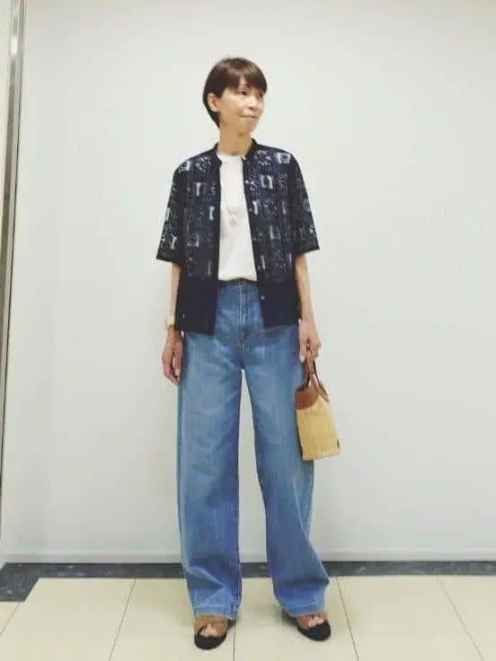 ONWARD CROSSET SELECT 宗田 コーディネート画像