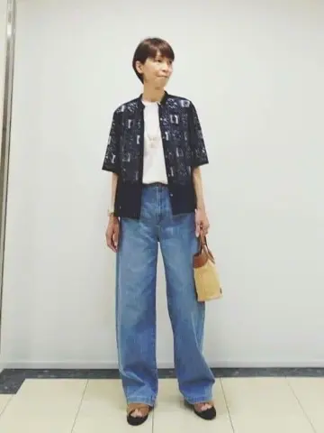 ONWARD CROSSET SELECT 宗田 コーディネート画像