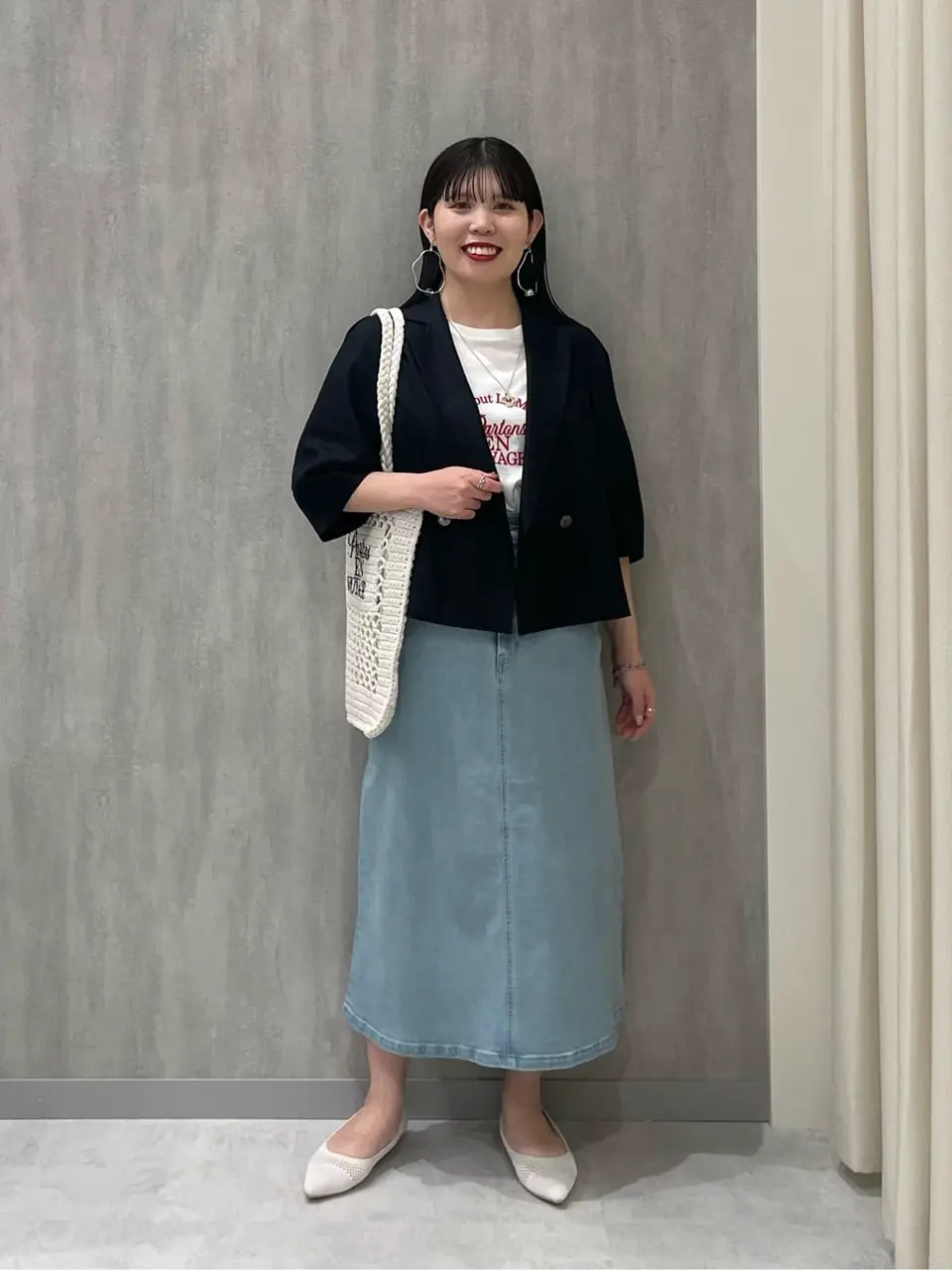 ONWARD CROSSET SELECT 時本 コーディネート画像