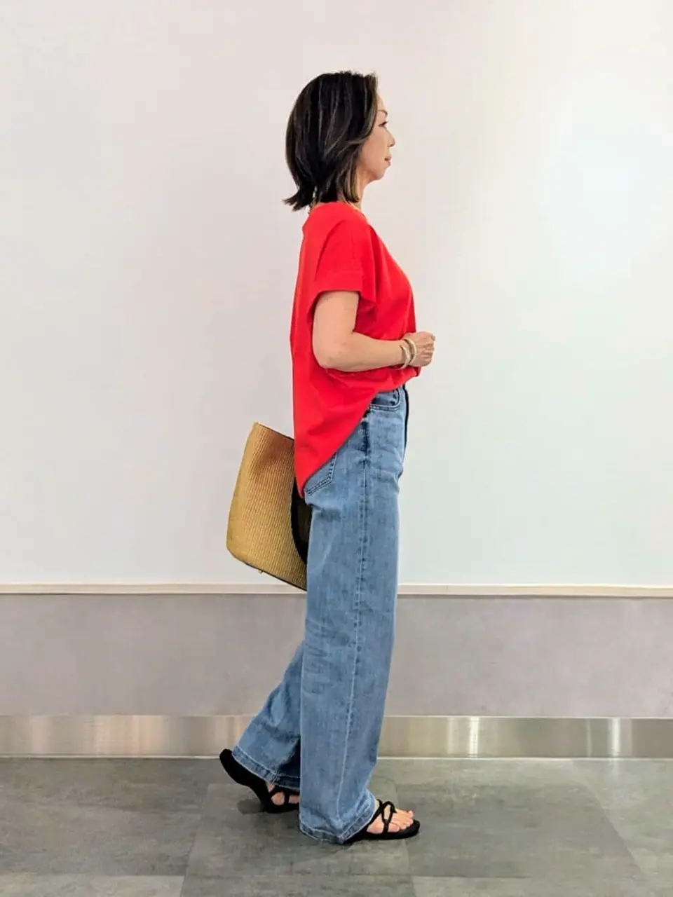 ONWARD CROSSET SELECT niwa コーディネート画像