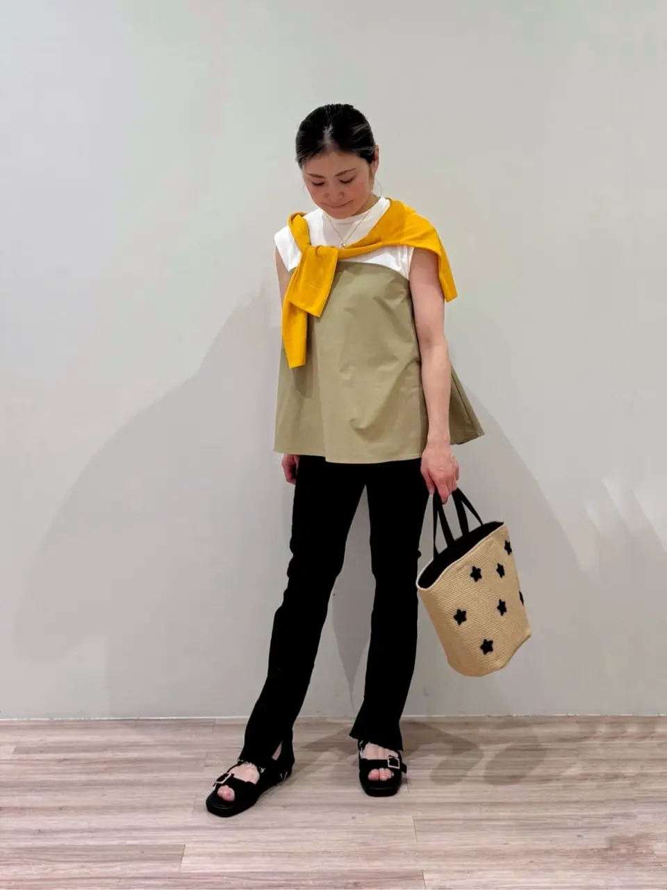  スタッフ コーディネート画像