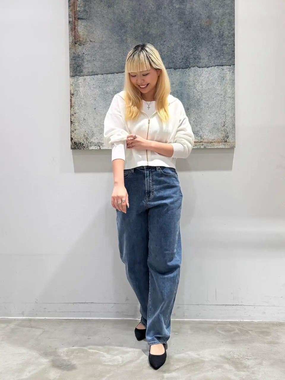 ONWARD CROSSET SELECT 石井 コーディネート画像