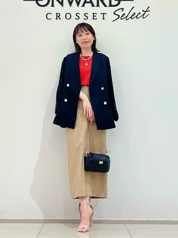 ONWARD CROSSET SELECT スタッフ コーディネート画像