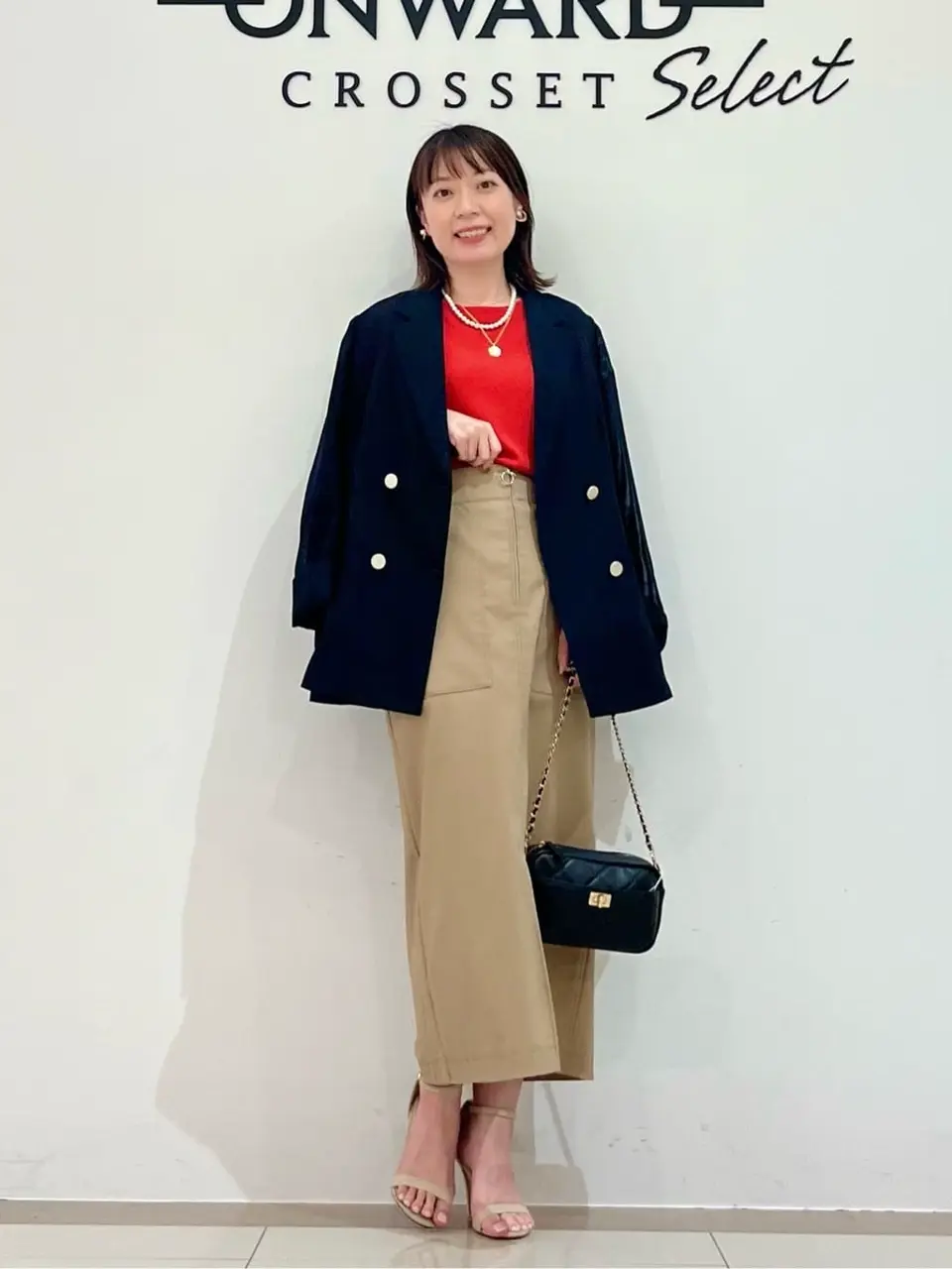 ONWARD CROSSET SELECT スタッフ コーディネート画像