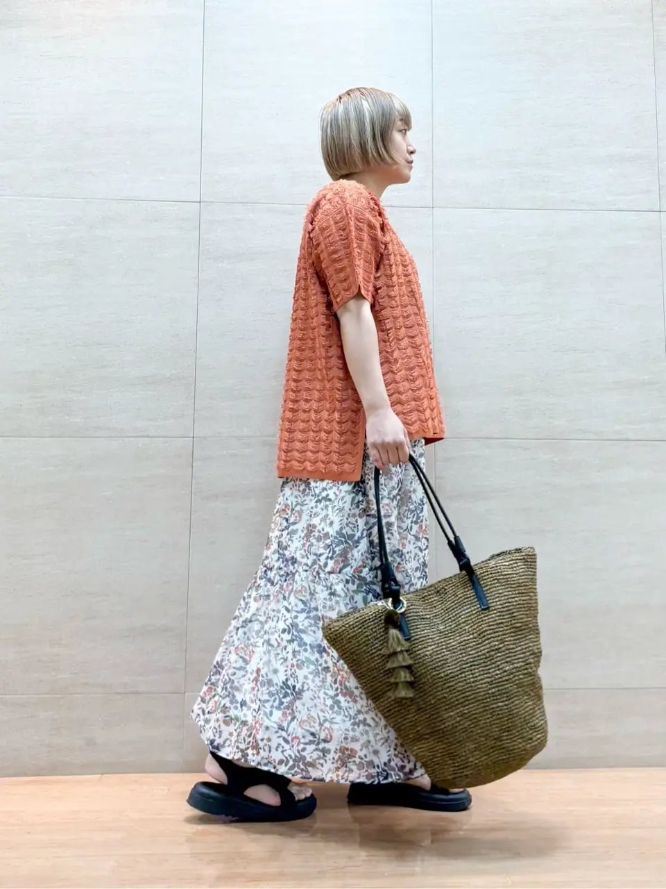 ONWARD CROSSET SELECT 佐藤 コーディネート画像